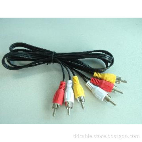 3rca to 3rca cable with High Quality